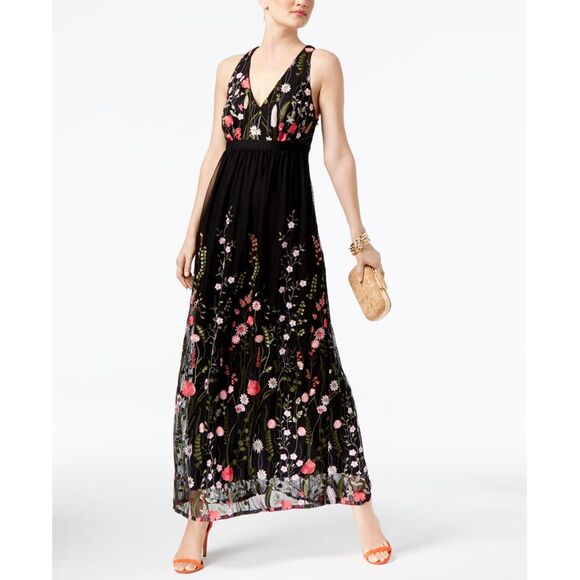 inc embroidered dress Sexy Fish Sequin Mini Dress